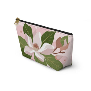 Magnolia Accessory Pouch – Travel Cosmetic Bag - Dipaliz - Makeup Bags