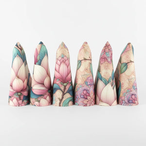 Magnolia Cloth Napkins – Floral Elegance Set of 4 - Dipaliz