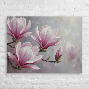 Magnolia Flowers Painting Canvas Art Print Fade Resistant - Dipaliz - 30″×40″ - Prints