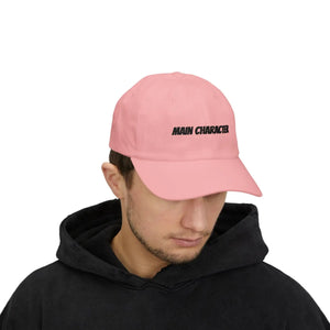 White Main Character Dad Cap - Effortless Everyday Style - Dipaliz - Hats