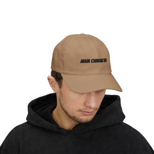 White Main Character Dad Cap - Effortless Everyday Style - Dipaliz - Hats