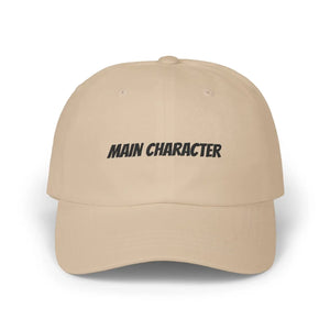 White Main Character Dad Cap - Effortless Everyday Style - Dipaliz - Hats