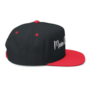 Hats - Main Character Energy Trendy Embroidered Snapback Cap - Dipaliz