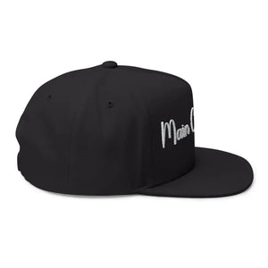 Hats - Main Character Energy Trendy Embroidered Snapback Cap - Dipaliz