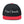 Hats - Main Character Energy Trendy Embroidered Snapback Cap - Dipaliz one Size / Black-red