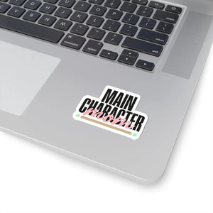 Main Character Mom Vinyl Sticker Streetwear Decal - Dipaliz - Decorative Stickers
