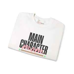 Main Character Mom Sweatshirt | Streetwear Mom Minimalist Life
