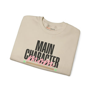Main Character Mom Sweatshirt | Streetwear Mom Minimalist Life