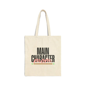 Main Character Cotton Canvas Bag - Mother’s Day - Dipaliz - Tote Bags