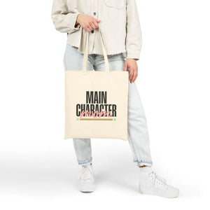 Main Character Cotton Canvas Bag - Mother’s Day - Dipaliz - Tote Bags