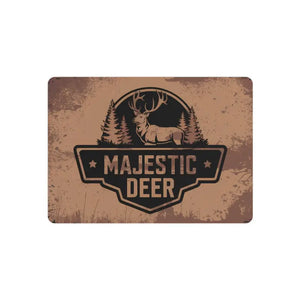 Stunning Vintage Deer Metal Art Sign Rustic Wall Decor - Dipaliz - 7’’ x 5’’ (horizontal) / 0.12’’ - Novelty Signs