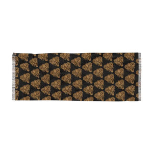 Elephant Mandala Scarf - Vibrant Bohemian Style - Dipaliz - 27’’ × 73’’ - Scarves & Shawls