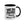 Bold Accent Coffee Mug White Ceramic C-shaped Handle Dipaliz - Mugs