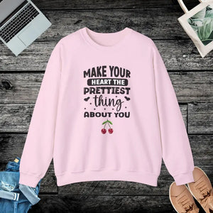 Heavy Blend Crewneck Sweatshirt - Ultimate Cozy Comfort - Dipaliz - Light Pink / s - Sweatshirts