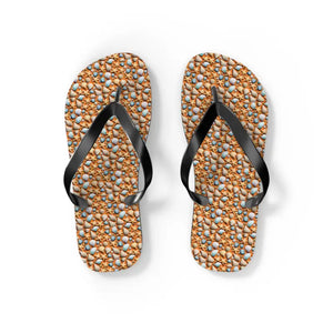 Unisex Flip Flops - Starfish Beach Style - Dipaliz - s / Black Sole - Slippers