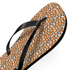 Unisex Flip Flops - Starfish Beach Style - Dipaliz - Slippers