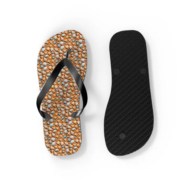 Dive Into Summer with Starfish Unisex Flip Flops - Shoes