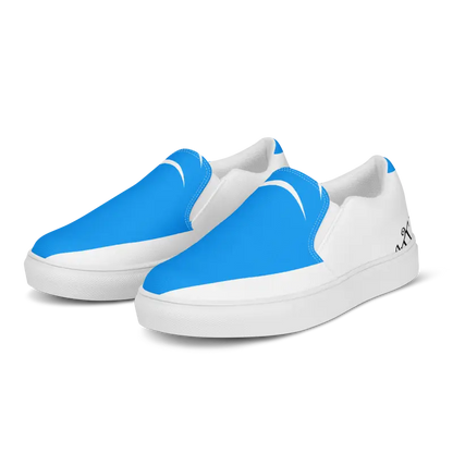 Make Waves with Dipaliz Men’s Water Element Canvas Slip-ons - Shoes