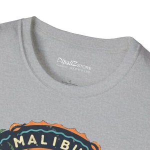 Softstyle t Shirt - Malibu Surf’s Up Eco-friendly - Dipaliz - T-shirts