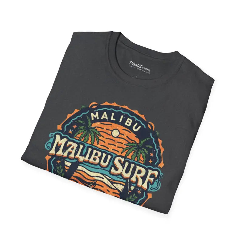 Catch the Waves in Style with Malibu Softstyle T-shirt - T-shirt