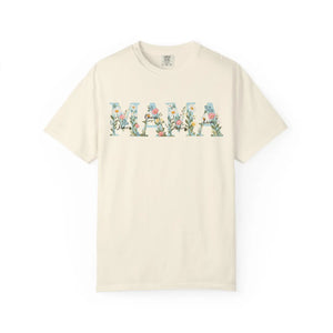 Custom Personalized Mama Floral Graphic Tee - Dipaliz - T-shirts