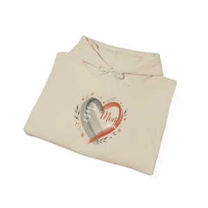 Soft Cozy Mama Heart Hoodie - Mom Script - Dipaliz