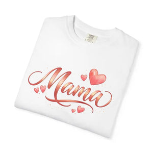 Floral Love Tee - Mama Heart Script Design - Dipaliz - T-shirt