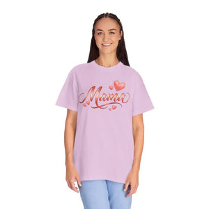 Floral Love Tee - Mama Heart Script Design - Dipaliz - T-shirt