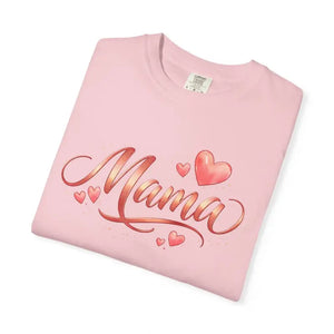Floral Love Tee - Mama Heart Script Design - Dipaliz - T-shirt