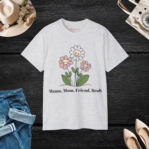 Modern Fashion Unisex Cotton Tee - Moms Day Stylish Outfit - Dipaliz - Ash / s - T-shirts