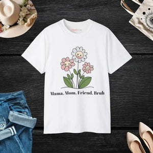 Modern Fashion Unisex Cotton Tee - Moms Day Stylish Outfit - Dipaliz - White / s - T-shirts