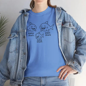Unisex Heavy Cotton Tee - Family Fun Meme Design - Dipaliz - T-shirts