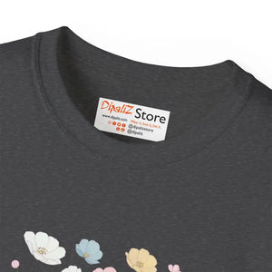 Floral Mama Unisex Tee - Stylish Cotton Design - Dipaliz - T-shirts