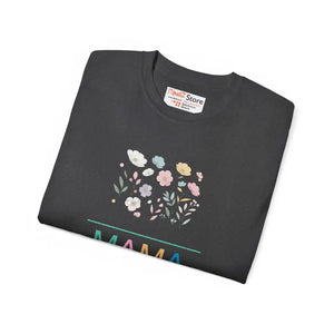 Floral Mama Unisex Tee - Stylish Cotton Design - Dipaliz - T-shirts