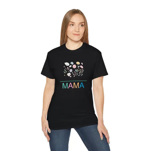 Floral Mama Unisex Tee - Stylish Cotton Design - Dipaliz - T-shirts