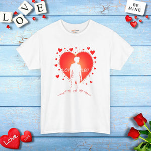 Love Fueled Heavy Cotton Tee - Classic Unisex Fit - Dipaliz - T-shirts