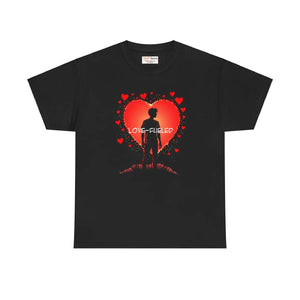 Love Fueled Heavy Cotton Tee - Classic Unisex Fit - Dipaliz - T-shirts