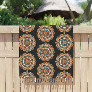 Boho Beach Towel – Mandal Abstract Geometric - Dipaliz - Towels