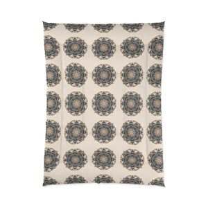 Mandal Pattern Polyester Comforter – Eco Friendly - Dipaliz - Quilts & Comforters