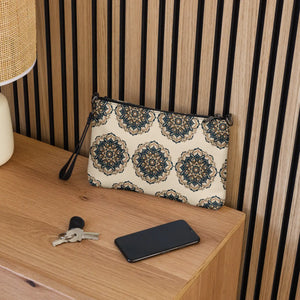 Chic Mandal Pattern Crossbody Bag - Faux Leather - Dipaliz - Cross Body Bags
