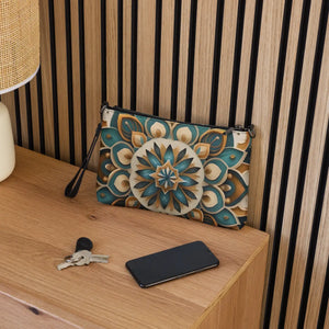 Boho Mandala Crossbody Bag - Faux Leather Sling - Dipaliz - Cross Body Bags