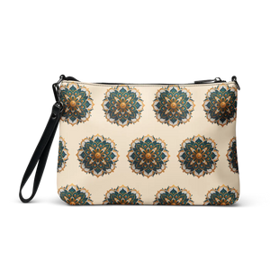 Boho Mandala Pattern Crossbody Bag - Vegan Leather - Dipaliz - Cross Body Bags