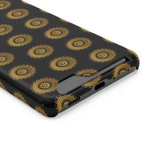 Phone Case Mandal Pattern Card Holder Style - Dipaliz - Mobile Cases