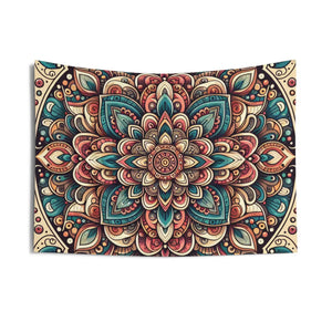 Vivid Mandala Wall Tapestries – Polyester - Dipaliz - Posters Prints & Visual Artwork