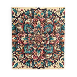 Vivid Mandala Wall Tapestries – Polyester - Dipaliz - Posters Prints & Visual Artwork