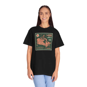 Soft Comfort Colors Tee - Map of Canada Day - Dipaliz - T-shirts