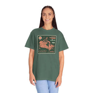 Soft Comfort Colors Tee - Map of Canada Day - Dipaliz - T-shirts