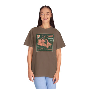 Soft Comfort Colors Tee - Map of Canada Day - Dipaliz - T-shirts