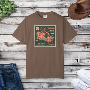 Soft Comfort Colors Tee - Map of Canada Day - Dipaliz - T-shirts