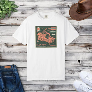 Soft Comfort Colors Tee - Map of Canada Day - Dipaliz - T-shirts